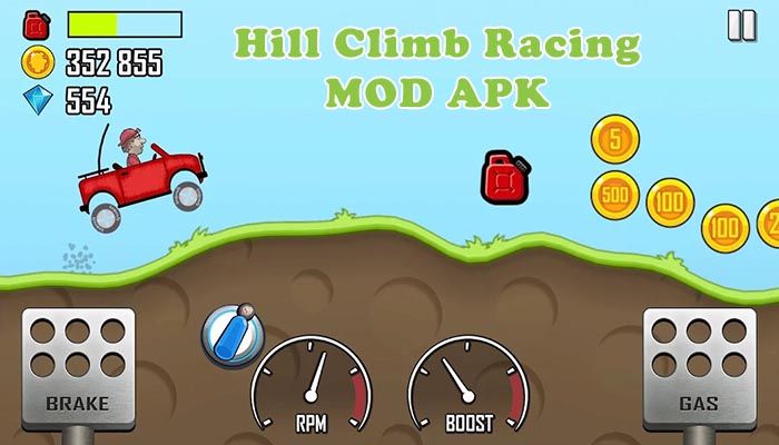 hill climb racing mod apk