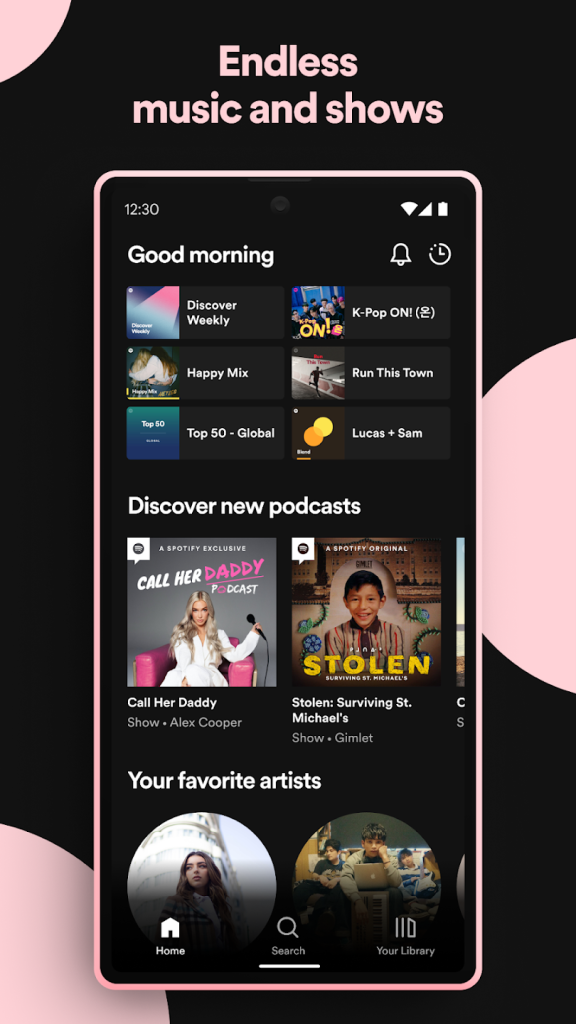 Spotify Web Player Premium APK Download Android Unblocked/Skipping Songs screenshot 4