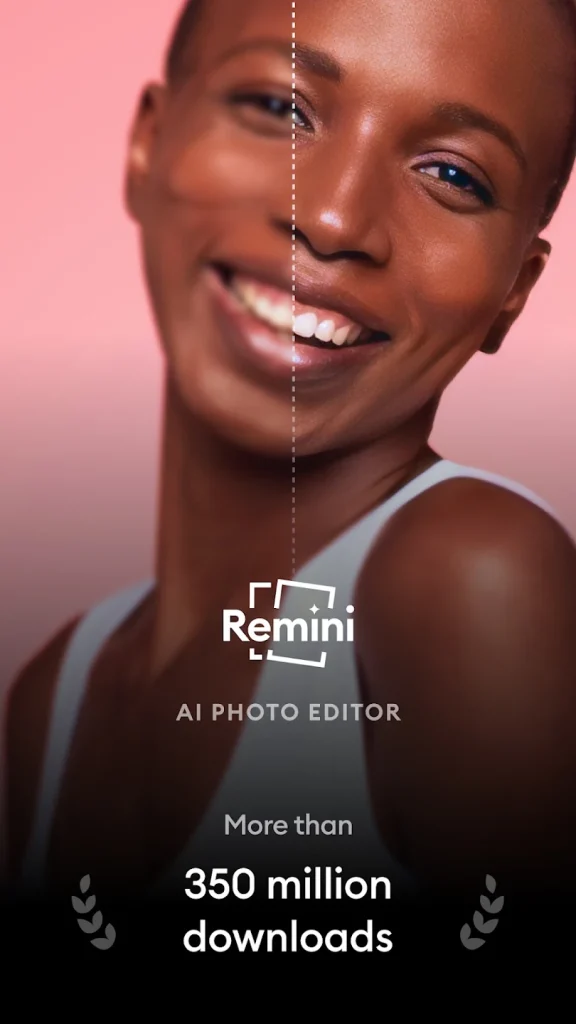 Remini Mod APK full unlocked no ads/unlimited pro cards screenshot 1