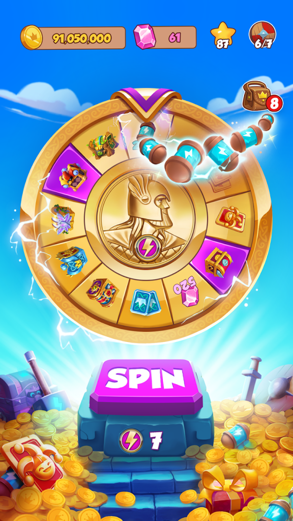Coin Master Mod APK v3.5.1120 2023 unlimited everything screenshot 2