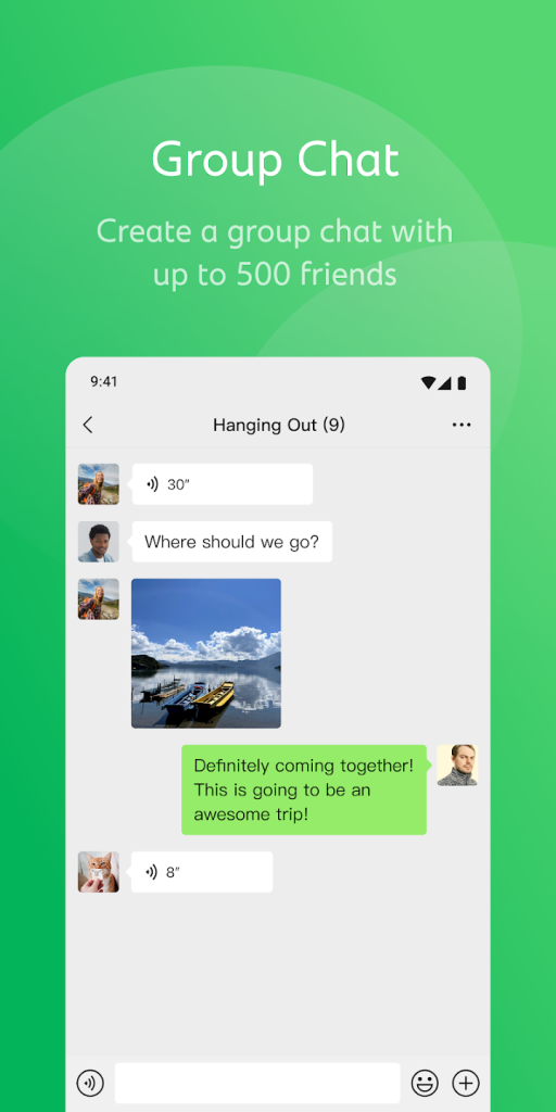 WeChat MOD APK v8.0.37 Premium Unlocked Latest Version, No Verification screenshot 2