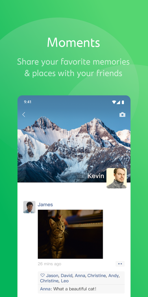WeChat MOD APK v8.0.37 Premium Unlocked Latest Version, No Verification screenshot 4