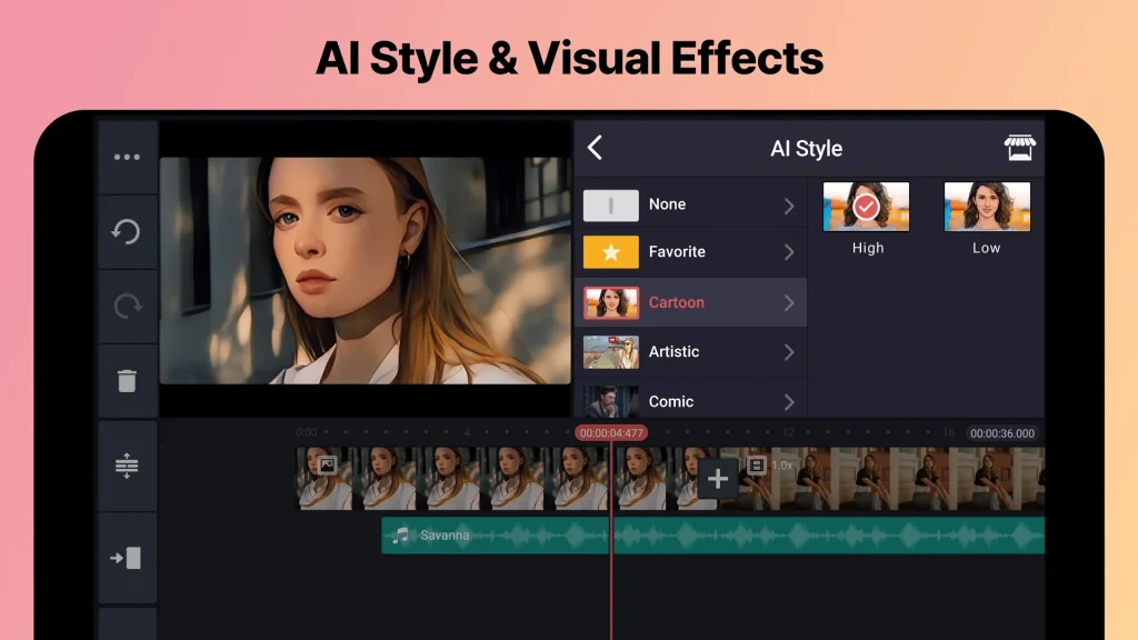 Kinemaster MOD APK v7.0.3.30075.GP Without Watermark Download 2023 screenshot 2