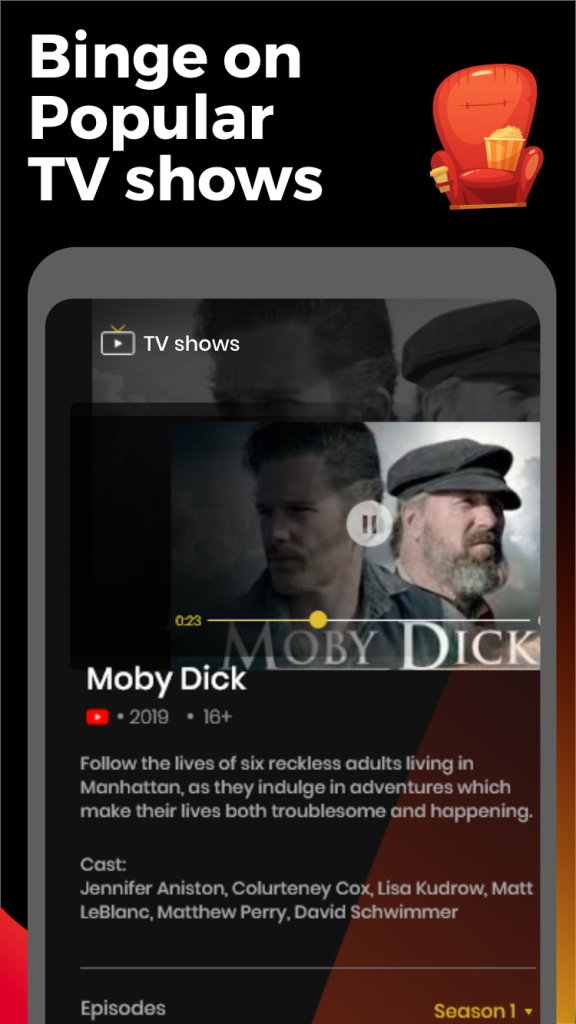 Pikashow App v85 watch online Movie screenshot 1